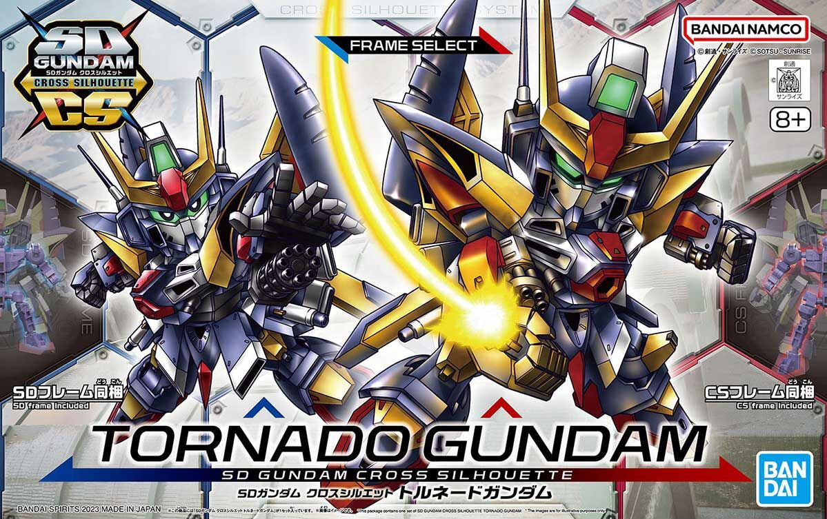 Bandai SD Gundam Cross Silhouette Tornado Gundam Model Kit