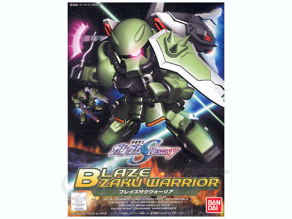 Bandai BB #296 Blaze Zaku Warrior Model Kit