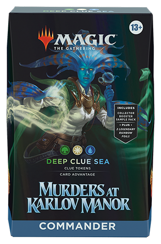 Magic: Murders at Karlov Manor Commander Deck Carton