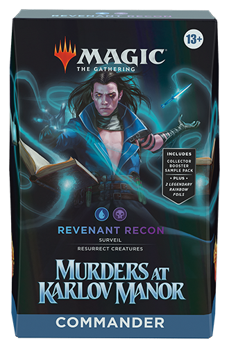 Magic: Murders at Karlov Manor Commander Deck Carton