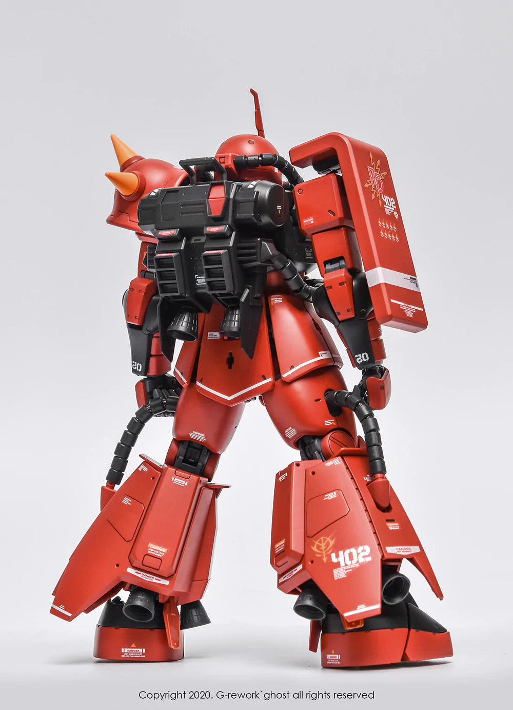 G-Rework 1/100 Johnny Ridden’s Zaku II 2.0 Custom Decals