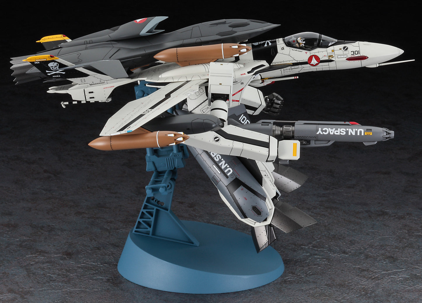 1/72 VF-0S Gerwalk w/Ghost Macross Zero