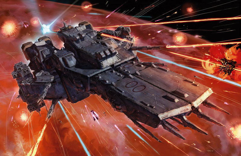 1/4000 SDF-1 Macross Fortress Warship (The Movie Ver.)