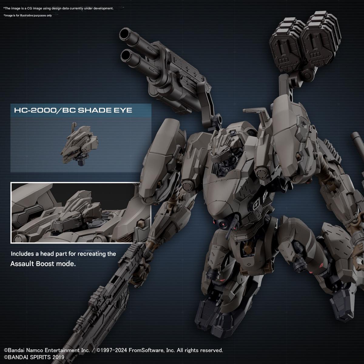 Bandai 30MM Armored Core VI Fires of Rubicon RaD CC-2000 Orbiter Nightfall