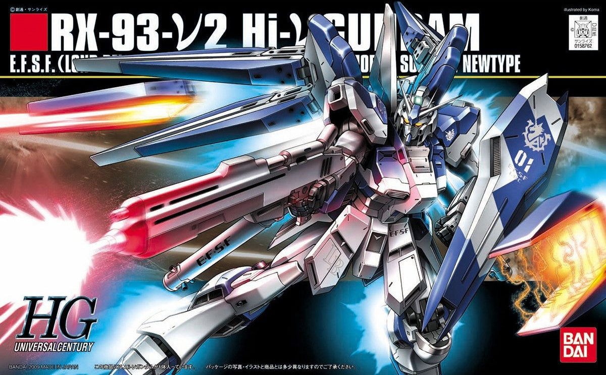 1/144 HGUC RX-93-ν2 Hi-Nu Gundam - Artrovo Gundam