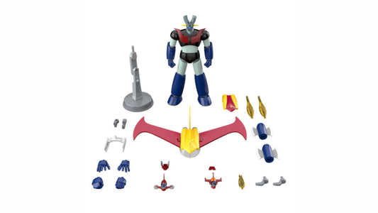 SMP Mazinger Z Pilder On! Set contents layout