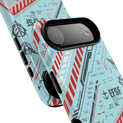 Artrovo Gundam MagSafe iPhone Case — Waterslide Decal Sheet Design