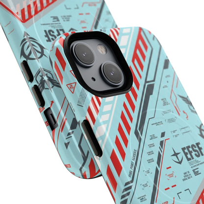 Artrovo Gundam MagSafe iPhone Case — Waterslide Decal Sheet Design