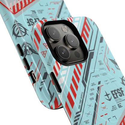 Artrovo Gundam MagSafe iPhone Case — Waterslide Decal Sheet Design