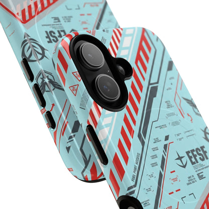 Artrovo Gundam MagSafe iPhone Case — Waterslide Decal Sheet Design