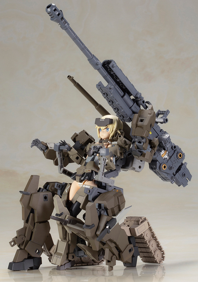 Frame Arms Girl Gourai-Kai with Exosuit Gourai - Artrovo Gundam