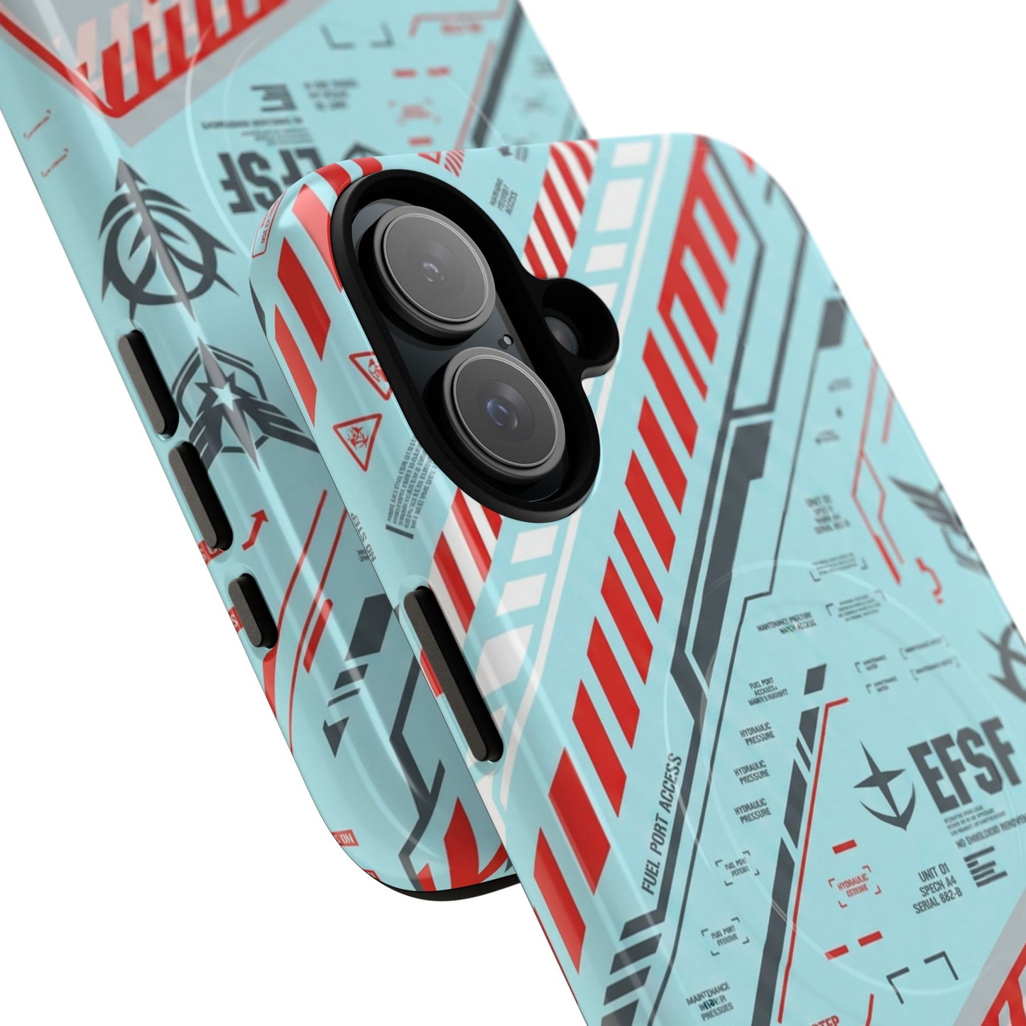 Artrovo Gundam MagSafe iPhone Case — Waterslide Decal Sheet Design