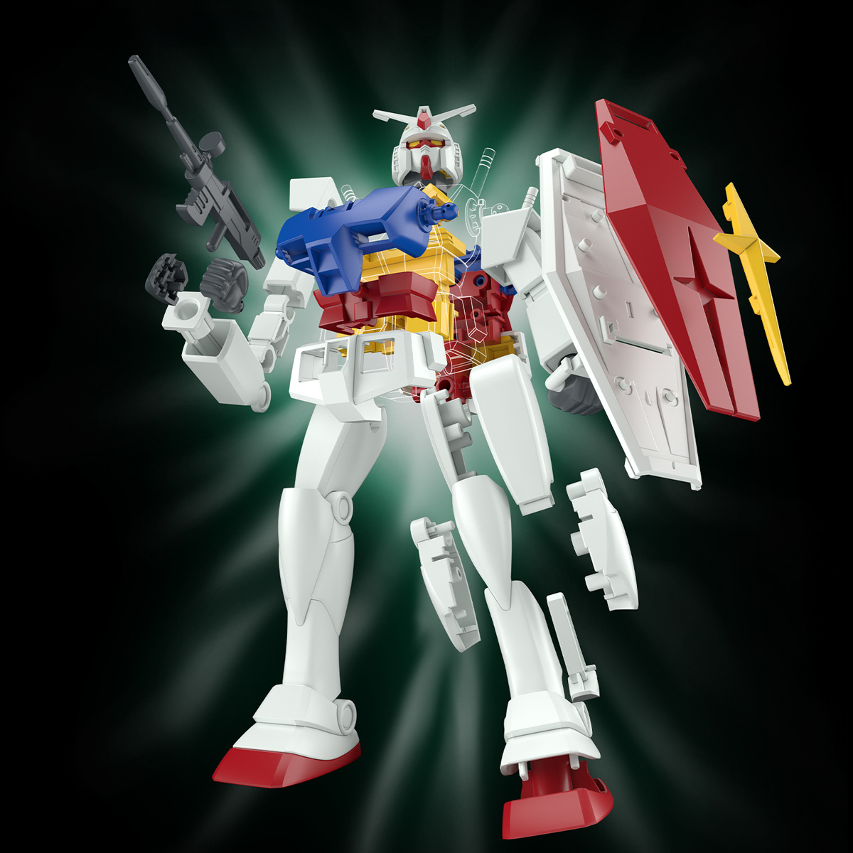 1/144 Best Mecha Collection RX-78-2 Gundam (REVIVAL Ver.)