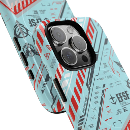 Artrovo Gundam MagSafe iPhone Case — Waterslide Decal Sheet Design