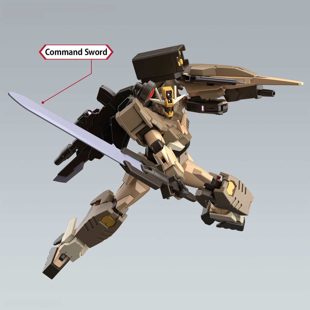 1/144 HG Gundam 00 Command Qan[T] (Desert Type) (Gundam Build Series) - Artrovo Gundam