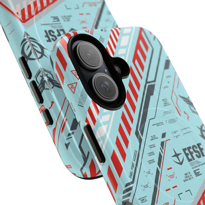 Artrovo Gundam MagSafe iPhone Case — Waterslide Decal Sheet Design