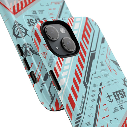 Artrovo Gundam MagSafe iPhone Case — Waterslide Decal Sheet Design