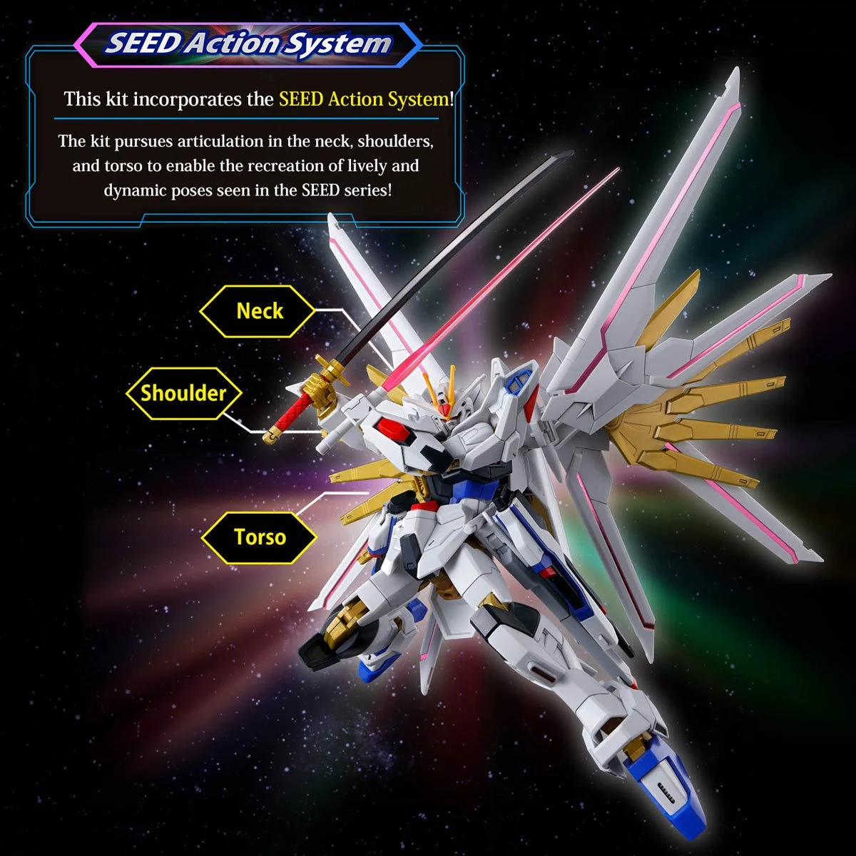 1/144 HG Mighty Strike Freedom Gundam (Gundam SEED Freedom) - Artrovo Gundam