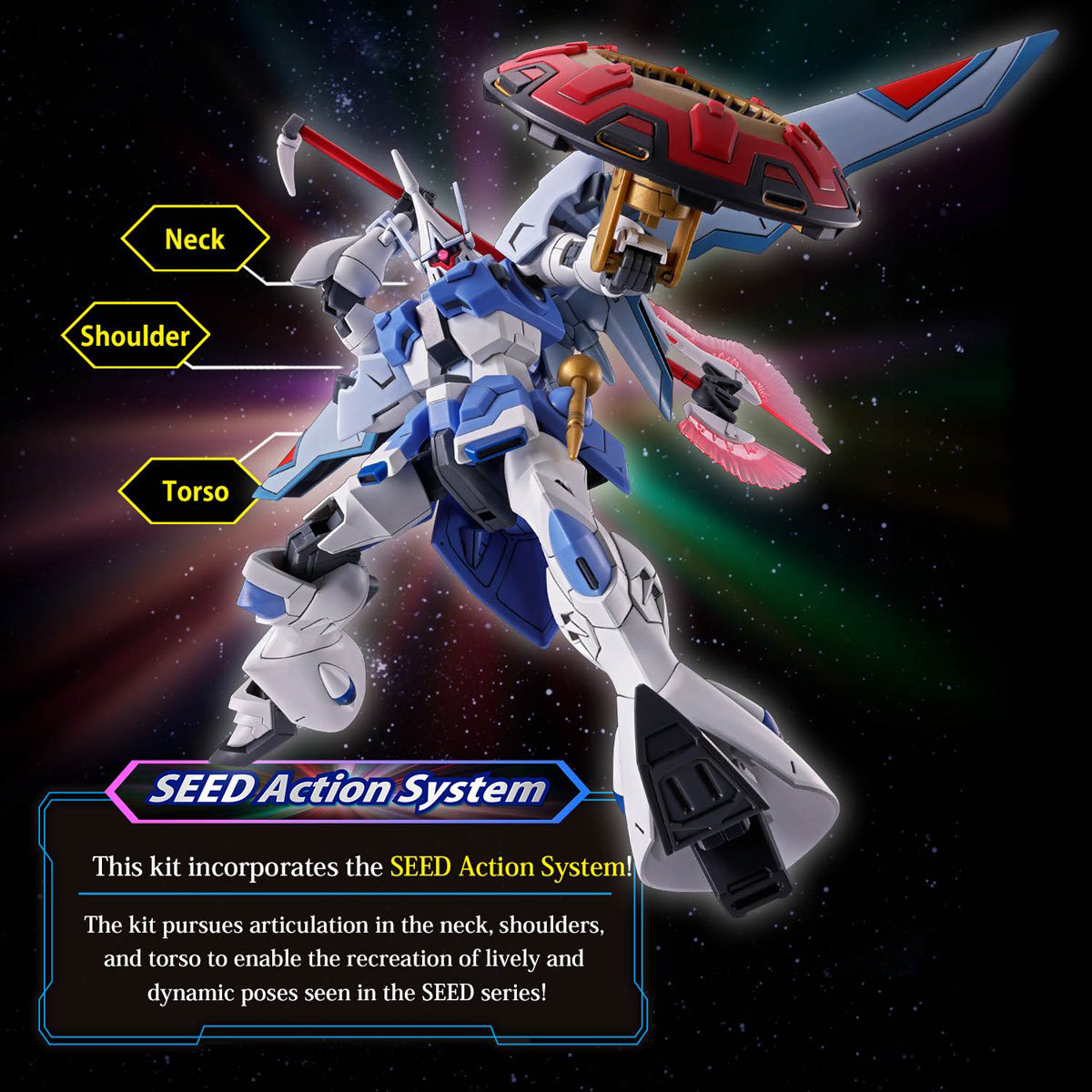 1/144 HG Agnes Giebenrath's Gyan Strom (Gundam SEED Freedom) - Artrovo Gundam