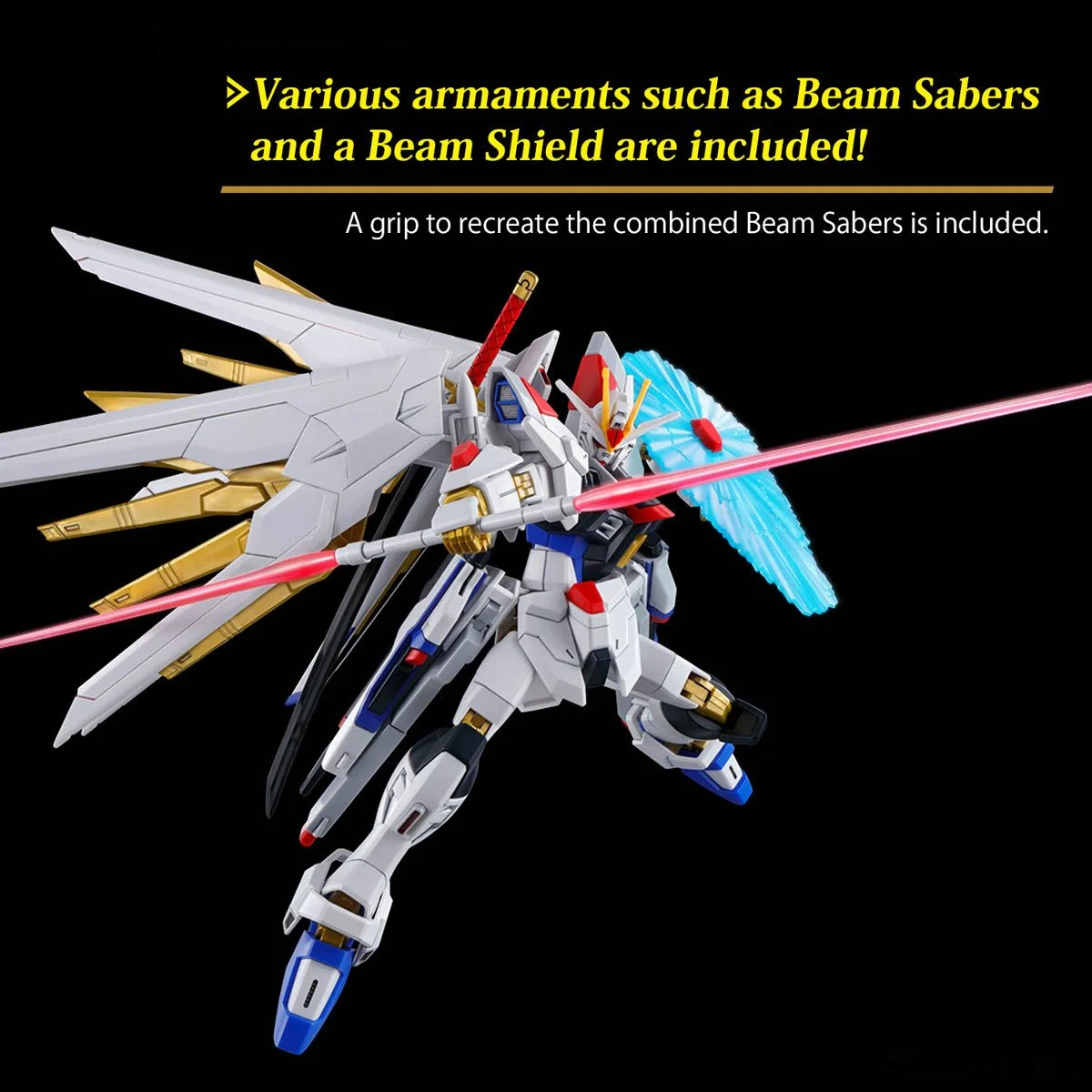 1/144 HG Mighty Strike Freedom Gundam (Gundam SEED Freedom) - Artrovo Gundam