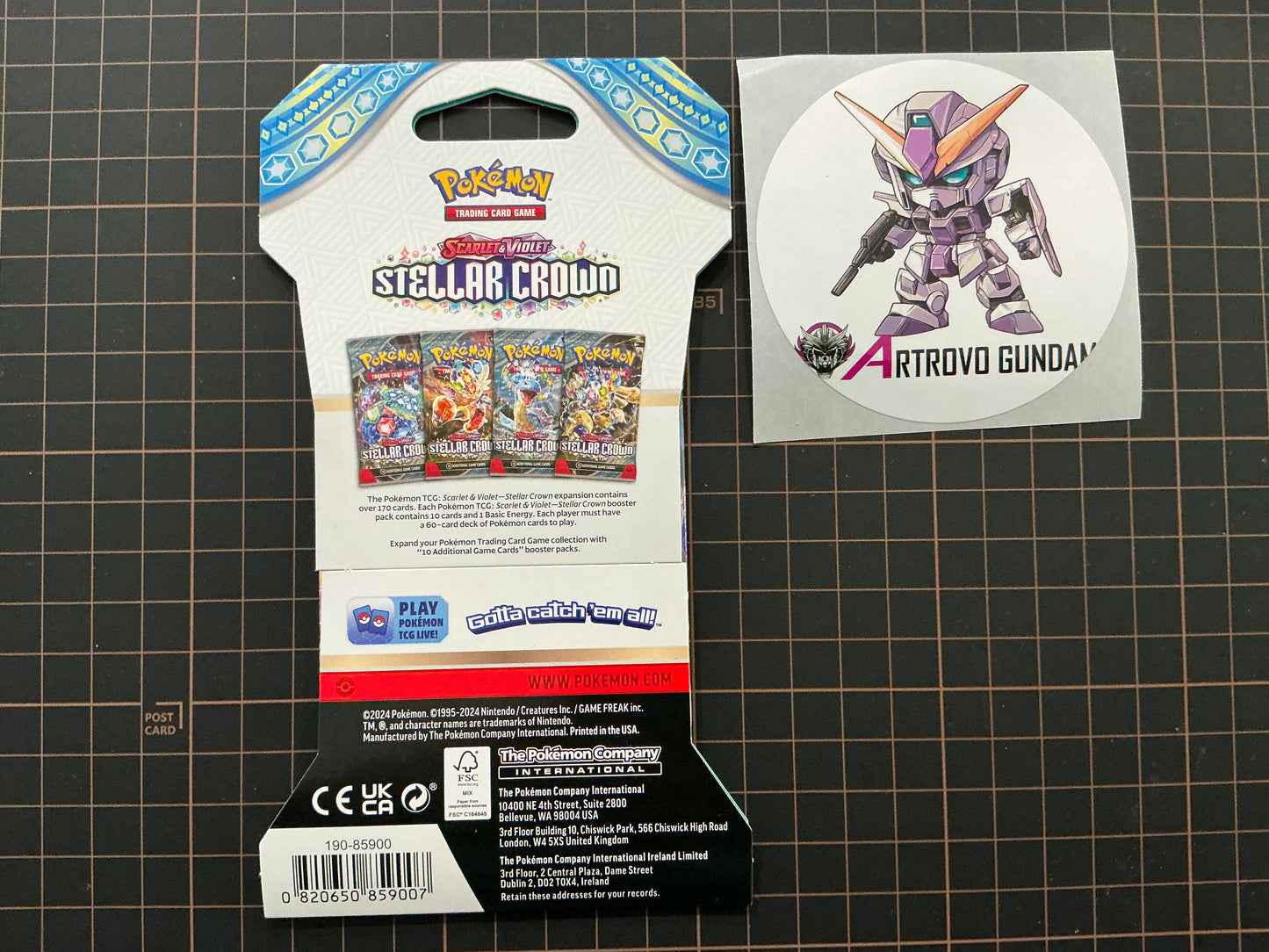 Pokemon TCG: Scarlet & Violet - Stellar Crown Sleeved Booster