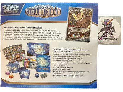 Pokemon TCG: Scarlet & Violet - Stellar Crown Elite Trainer Box