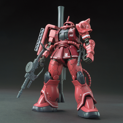 1/144 HG MS-06S Zaku II Principality of Zeon Char Aznable's Mobile Suit Red Comet Ver.