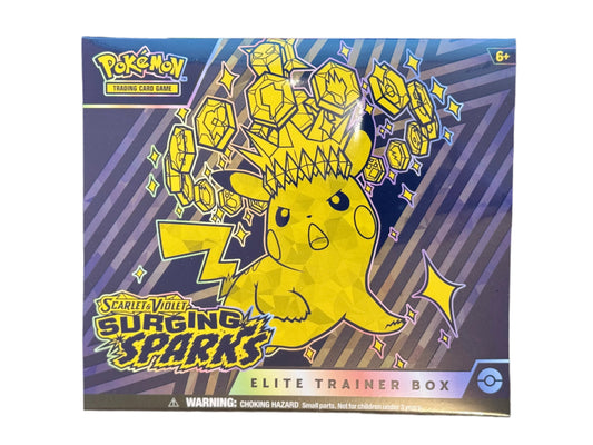 Pokemon TCG: Scarlet & Violet - Surging Sparks Elite Trainer Box - Artrovo Gundam