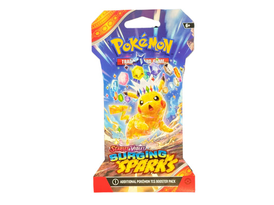 Pokemon TCG: Scarlet & Violet - Surging Sparks Sleeved Booster