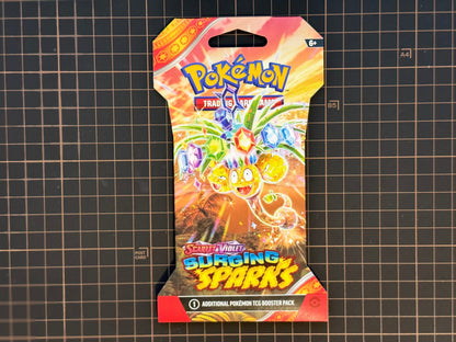 Pokemon TCG: Scarlet & Violet - Surging Sparks Sleeved Booster