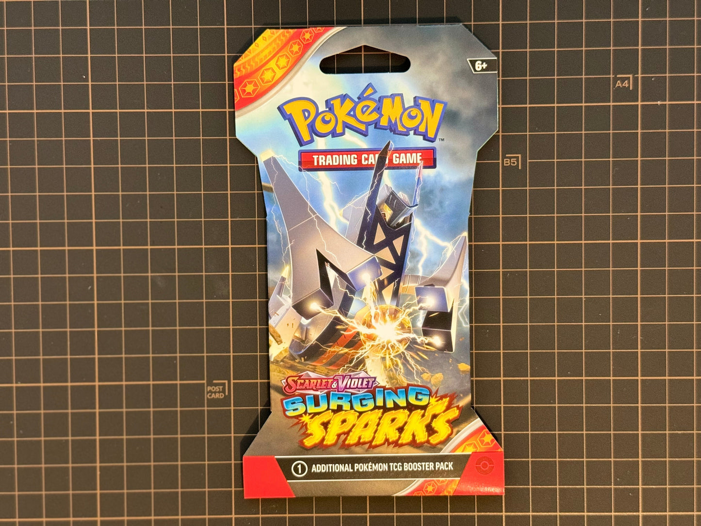 Pokemon TCG: Scarlet & Violet - Surging Sparks Sleeved Booster