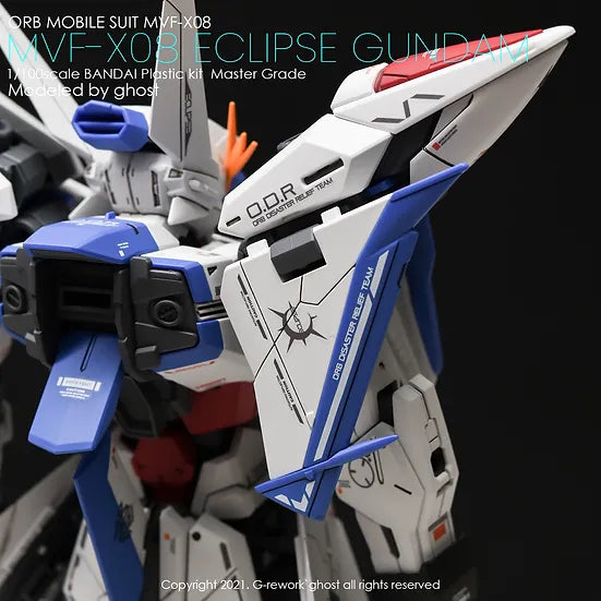 G-Rework 1/100 MG Eclipse Gundam - Artrovo Gundam