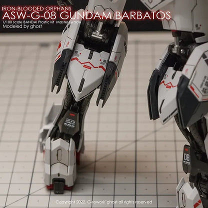 G-Rework 1/100 MG Barbatos Custom Decals - Artrovo Gundam