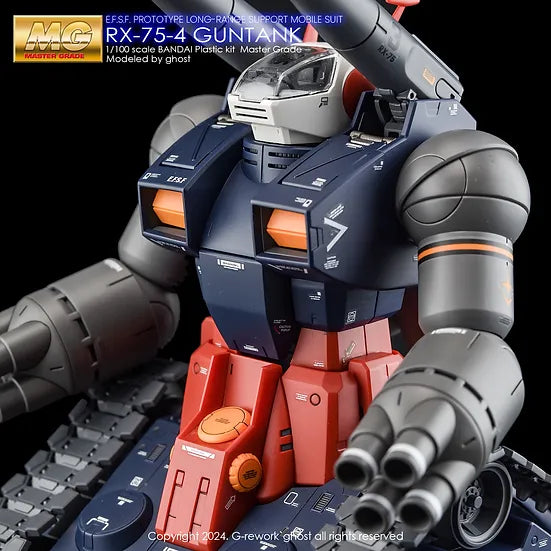 G-Rework 1/100 MG Guntank Custom Decals - Artrovo Gundam