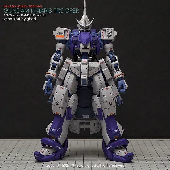 G-Rework 1/100 Gundam Kimaris Trooper Custom Decals - Artrovo Gundam