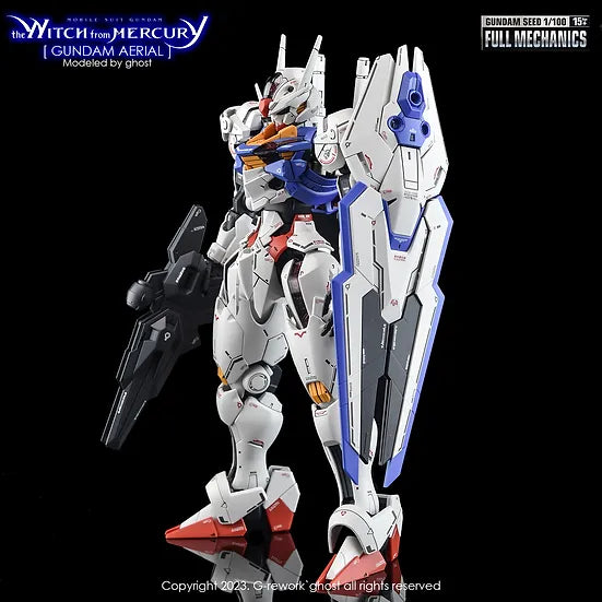 G-Rework 1/100 Full Mechanics Aerial Custom Decals - Artrovo Gundam