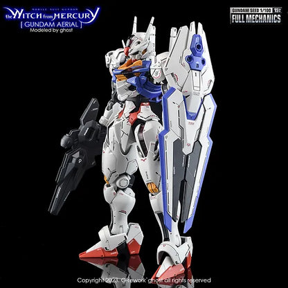 G-Rework 1/100 Full Mechanics Aerial Custom Decals - Artrovo Gundam