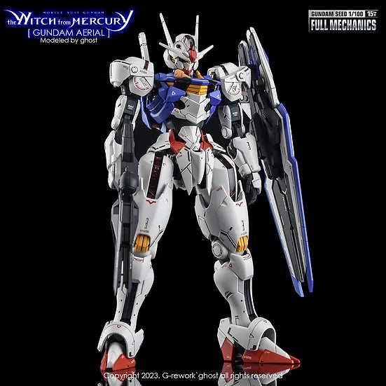 G-Rework 1/100 Full Mechanics Aerial Custom Decals - Artrovo Gundam