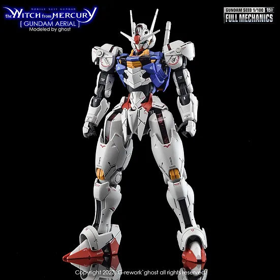 G-Rework 1/100 Full Mechanics Aerial Custom Decals - Artrovo Gundam