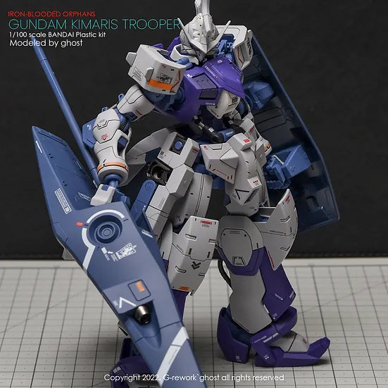 G-Rework 1/100 Gundam Kimaris Trooper Custom Decals - Artrovo Gundam