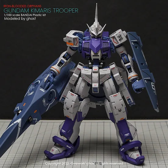 G-Rework 1/100 Gundam Kimaris Trooper Custom Decals - Artrovo Gundam