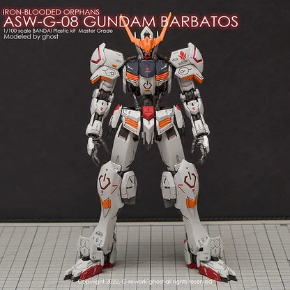 G-Rework 1/100 MG Barbatos Custom Decals - Artrovo Gundam