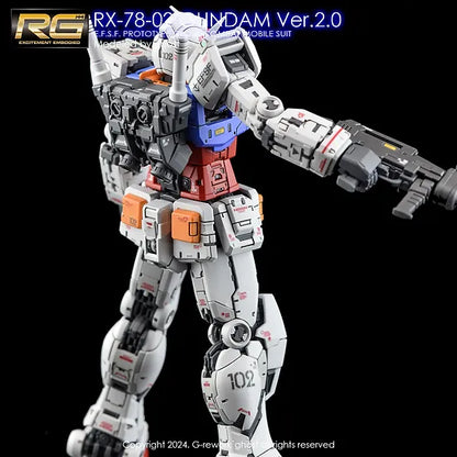 G-Rework 1/144 RG RX-78-2 Gundam Ver.2.0 Custom Decals - Artrovo Gundam