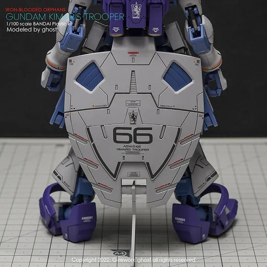 G-Rework 1/100 Gundam Kimaris Trooper Custom Decals - Artrovo Gundam