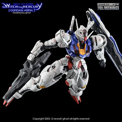 G-Rework 1/100 Full Mechanics Aerial Custom Decals - Artrovo Gundam