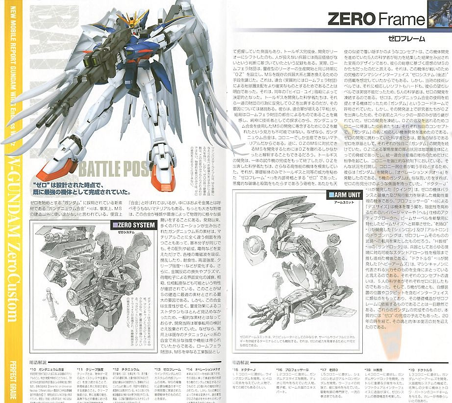 1/60 Perfect Grade Wing Gundam Zero Custom - Artrovo Gundam