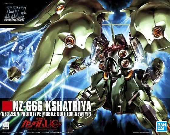 1/144 HGUC NZ-666 Kshatriya - Artrovo Gundam