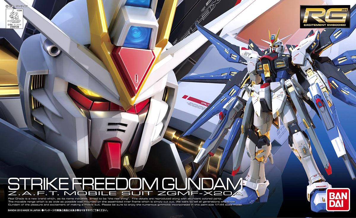 1/144 RG ZGMF-X20A Strike Freedom Gundam - Artrovo Gundam