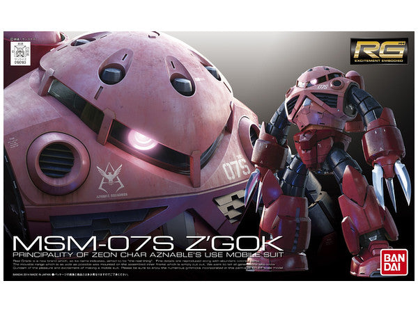 1/144 RG MSM-07S Char's Z'Gok - Artrovo Gundam