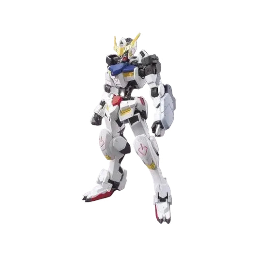 Model kit of a robot on a dark background